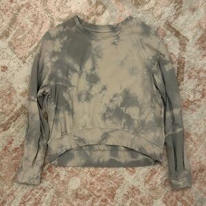 Lululemon tie dye sweatshirt